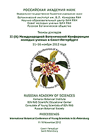 Тезисы докладов II (X) Международной Ботанической Конференции молодых ученых